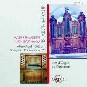 Archimbaud Louis - Livre D'orgue De Carpentras i gruppen Externt_Lager / Naxoslager hos Bengans Skivbutik AB (3332955)