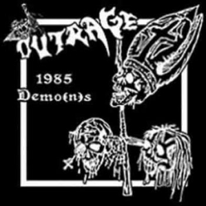 Outrage - Demo(N)S 1985 i gruppen CD / Hårdrock hos Bengans Skivbutik AB (3334838)