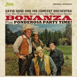 Filmmusik - Bonanza! (+ Ponderosa Party Time!) i gruppen CD / Film/Musikal hos Bengans Skivbutik AB (3334992)