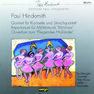 Hindemith Paul - Clarinet Quintet i gruppen Externt_Lager / Naxoslager hos Bengans Skivbutik AB (3337673)