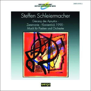 Schleiermacher Steffen - Gesang Des Apsyrtos Zeremonie Kla i gruppen Externt_Lager / Naxoslager hos Bengans Skivbutik AB (3337691)