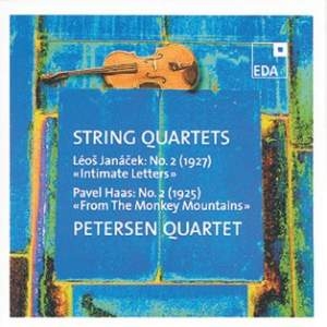 Janácek Leos Haas Pavel - String Quartets i gruppen Externt_Lager / Naxoslager hos Bengans Skivbutik AB (3337695)
