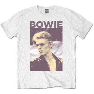 David Bowie - Men's Tee: Smoking i gruppen MERCH / T-Shirt / Sommar T-shirt 23 hos Bengans Skivbutik AB (3351367r)
