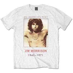 The Doors - Men's Tee: American Poet i gruppen MERCH / T-Shirt / Sommar T-shirt 23 hos Bengans Skivbutik AB (3351396r)