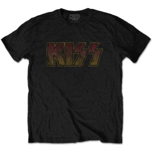 KISS - Men's Tee: Vintage Classic Logo i gruppen ÖVRIGT / BW-T-shirts hos Bengans Skivbutik AB (3351521r)