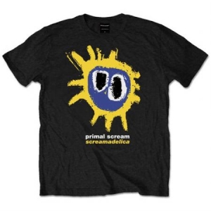 Primal Scream - Men's Tee: Screamadelica Yellow i gruppen ÖVRIGT / Merchandise hos Bengans Skivbutik AB (3351577r)