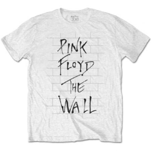 Pink Floyd - The Wall & Logo (Medium) Unisex T-Shirt i gruppen CDON - Exporterade Artiklar_Manuellt / T-shirts_CDON_Exporterade hos Bengans Skivbutik AB (3355642)