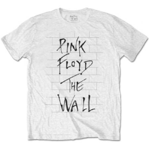 Pink Floyd/ The Wall & Logo (Medium) Unisex T-Shirt (L) i gruppen ÖVRIGT / -Start Tshirt hos Bengans Skivbutik AB (3355642)