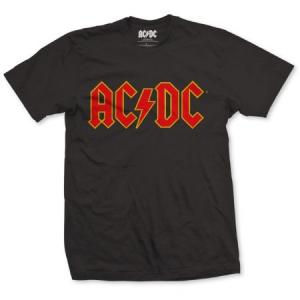 AC/DC - T-shirt Logo (L) i gruppen Minishops / AC/DC hos Bengans Skivbutik AB (3366132)