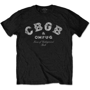 Cbgb - Cbgb Classic Logo Uni Bl T-Shirt i gruppen MERCHANDISE / T-shirt / Pop-Rock hos Bengans Skivbutik AB (3377641)