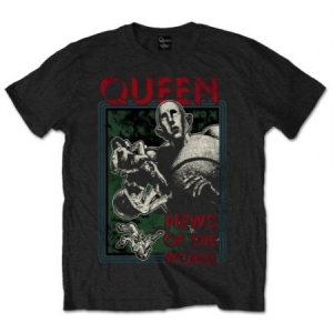 Queen - News of the World Vintage (Vintage Finis i gruppen ÖVRIGT / BW-T-shirts hos Bengans Skivbutik AB (3377849)