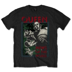 Queen - News of the World Vintage (Vintage Finish)  M i gruppen ÖVRIGT / Merch T-Shirts Summer 2018 hos Bengans Skivbutik AB (3377850)