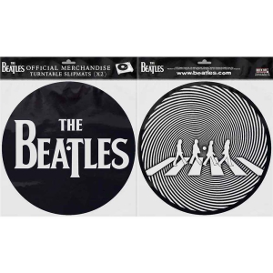 The Beatles - Drop T Logo & Crossing Silhouette Slipma i gruppen ÖVRIGT / Merch Storsäljare hos Bengans Skivbutik AB (3407066)