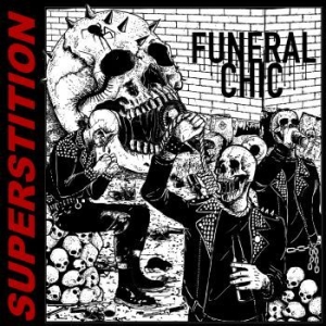 Funeral Chic - Superstition i gruppen CD / Hårdrock/ Heavy metal hos Bengans Skivbutik AB (3460647)