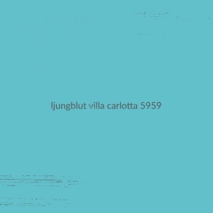Ljungblut - Villa Carlotta 5959 i gruppen CD / Pop-Rock hos Bengans Skivbutik AB (3460655)