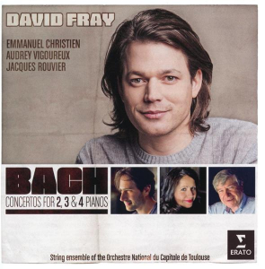 Fray David - Bach: Concertos For 2, 3 And 4 i gruppen CD / Kommande / Klassiskt hos Bengans Skivbutik AB (3460677)