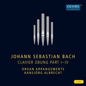 Bach J S - Clavier Übung Part I-Iv (6 Cd) i gruppen Externt_Lager / Naxoslager hos Bengans Skivbutik AB (3460817)