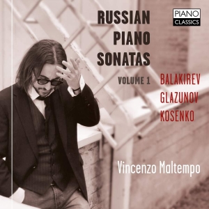 Balakirev Mili Glazunov Alexande - Russian Piano Sonatas, Vol. 1 i gruppen Externt_Lager / Naxoslager hos Bengans Skivbutik AB (3460860)