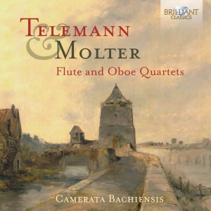 Molter J M Telemann G P - Flute And Oboe Quartets i gruppen Externt_Lager / Naxoslager hos Bengans Skivbutik AB (3460887)