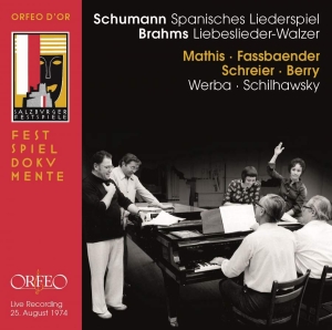 Brahms Johannes Schumann Robert - Lieder i gruppen Externt_Lager / Naxoslager hos Bengans Skivbutik AB (3465022)