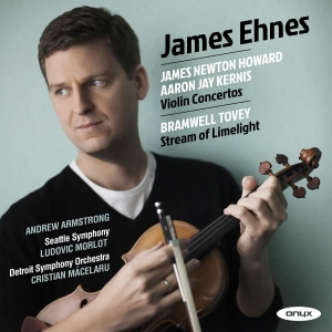 Howard James Newton Kernis Aaron - Violin Concertos Stream Of Limelig i gruppen CD / Nyheter / Klassiskt hos Bengans Skivbutik AB (3471162)