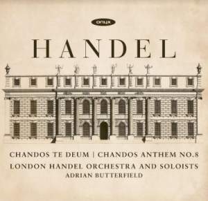 Handel G F - Chandos Te Deum Chandos Anthem No. i gruppen Externt_Lager / Naxoslager hos Bengans Skivbutik AB (3471165)