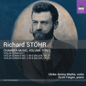 Stöhr Richard - Chamber Music, Vol. 3: Violin Sonat i gruppen Externt_Lager / Naxoslager hos Bengans Skivbutik AB (3473541)