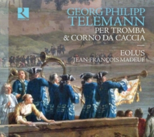 Telemann G P - Per La Tromba & Corno Da Caccia i gruppen Externt_Lager / Naxoslager hos Bengans Skivbutik AB (3474100)