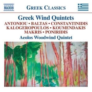 Various - Greek Wind Quintets i gruppen Externt_Lager / Naxoslager hos Bengans Skivbutik AB (3474140)
