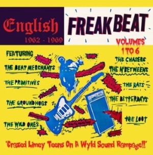 Blandade Artister - English Freakbeat 1962-69-Vol.1-6 i gruppen CD / Kommande / Rock hos Bengans Skivbutik AB (3474595)