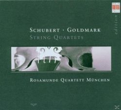 Schubert Goldmark - Streichquartette i gruppen Externt_Lager / Naxoslager hos Bengans Skivbutik AB (3477600)