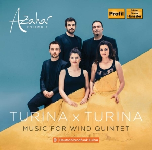 Turina Joaquin Turina Jose Luis - Turina X Turina - Music For Wind Qu i gruppen CD / Klassiskt hos Bengans Skivbutik AB (3478348)