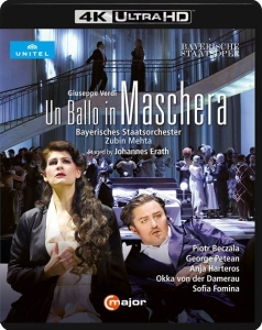 Verdi Giuseppe - Un Ballo In Maschera (Blu-Ray) i gruppen MUSIK / Musik Blu-Ray / Klassiskt hos Bengans Skivbutik AB (3478371)