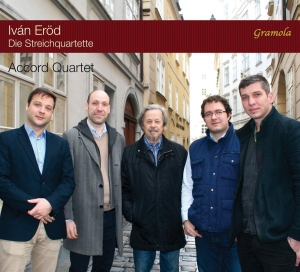 Eröd Iván - String Quartets i gruppen Externt_Lager / Naxoslager hos Bengans Skivbutik AB (3484725)
