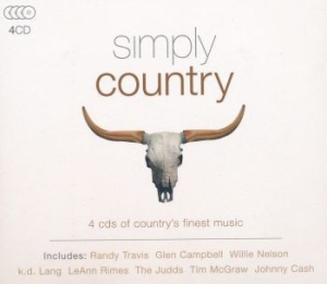 Various Artists - Simply Country i gruppen CD / Country,Pop-Rock,Samlingar hos Bengans Skivbutik AB (3484879)
