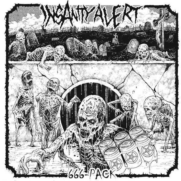 Insanity Alert - 666-Pack i gruppen CD / Hårdrock/ Heavy metal hos Bengans Skivbutik AB (3485952)