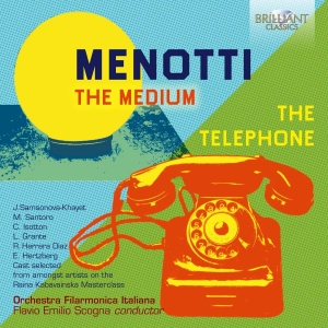 Menotti Gian Carlo - The Medium The Telephone i gruppen Externt_Lager / Naxoslager hos Bengans Skivbutik AB (3487564)