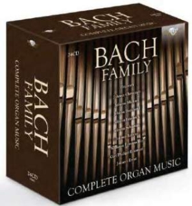 Various - Bach Family: Complete Organ Music ( i gruppen Externt_Lager / Naxoslager hos Bengans Skivbutik AB (3487575)