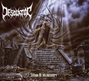 Desolator - Spawn Of Misanthropy i gruppen CD / Hårdrock/ Heavy metal hos Bengans Skivbutik AB (3488297)
