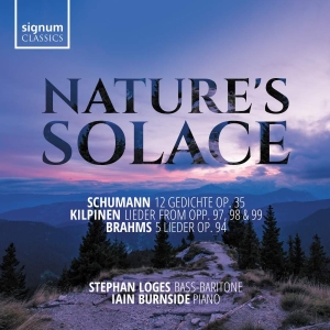 Schumann Robert Kilpinen Yrjö B - Nature's Solace: Lieder By Schumann i gruppen Externt_Lager / Naxoslager hos Bengans Skivbutik AB (3488370)