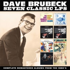 Brubeck Dave - Seven Classic Lps (4 Cd) i gruppen CD / CD Jazz hos Bengans Skivbutik AB (3489039)