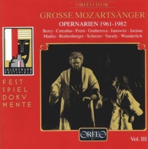 Mozart W A - Grosse Mozartsänger, Vol. 3 i gruppen Externt_Lager / Naxoslager hos Bengans Skivbutik AB (3489934)