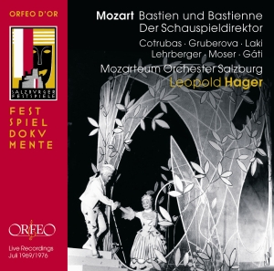 Mozart W A - Bastien Und Bastienne / Der Schausp i gruppen Externt_Lager / Naxoslager hos Bengans Skivbutik AB (3489949)
