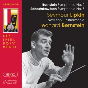 Bernstein Leonard / Shostakovich - Symphony No. 2 'The Age Of Anxiety' i gruppen Externt_Lager / Naxoslager hos Bengans Skivbutik AB (3489975)