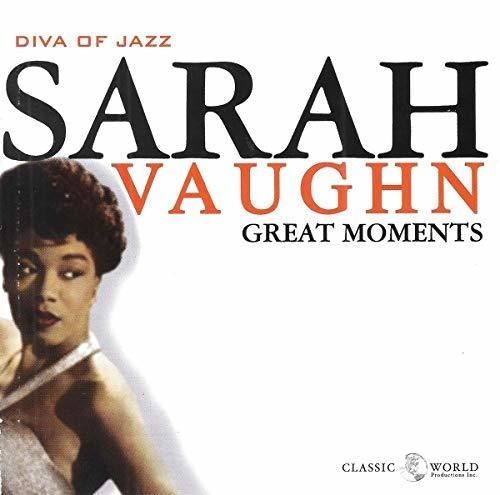 Sarah Vaughan - Great Moments i gruppen CD / Jazz/Blues hos Bengans Skivbutik AB (3490663)