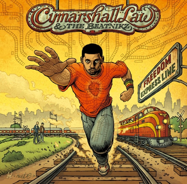 Cymarshall Law And The Beatnikz - Freedom Express Line i gruppen CD / Toppsäljare hos Bengans Skivbutik AB (3492134)