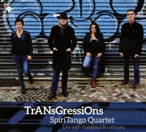 Spiritango Quartet - Transgressions Spiritango Quartet i gruppen CD / Worldmusic/ Folkmusik hos Bengans Skivbutik AB (3492837)