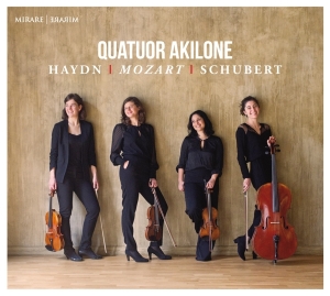 Quatuor Akilone - Haydn Mozart Schubert i gruppen ÖVRIGT / Övrigt / aub hos Bengans Skivbutik AB (3492838)