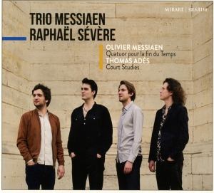 Messiaen/Ades - Quatuor Pour La Fin Du Temps/Court Studi i gruppen CD / Klassiskt,Övrigt hos Bengans Skivbutik AB (3492847)