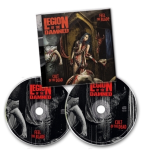Legion Of The Damned - Feel The Blade/Cult Of The Dead i gruppen CD / Hårdrock hos Bengans Skivbutik AB (3493898)